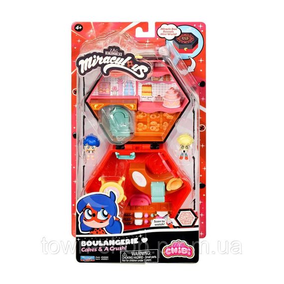 Игровой набор "Леди Баг и Супер-Кот" cерии "Chibi" Пекарня Буланжери" 50551 | Зображення 1