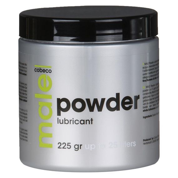 Сухий лубрикант-порошок - Male Cobeco Powder Lubricant, 225 г Sex Aura
