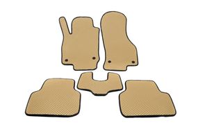 Коврики EVA (Бежевые) для Skoda Octavia IV A8 2020- гг