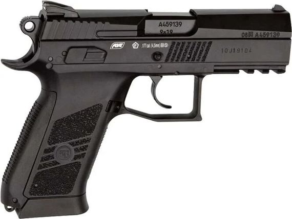 Пістолет пневматичний ASG CZ 75 P-07 Duty Blowback. CO2. BB кал. 4.5 мм