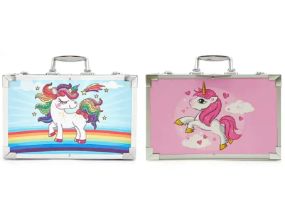 Набор для рисования 145 предметов в алюминиевом чемоданчике