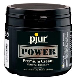 Густа змазка для фістингу та анального сексу pjur POWER Premium Cream 500 мл на гібридній основі Sex Aura