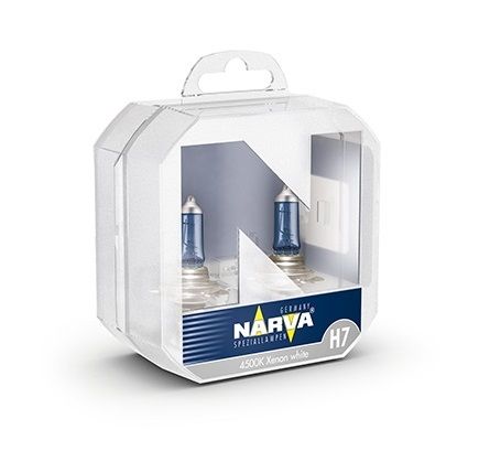 Комплект галогеновых ламп NARVA 48607 TWIN SET H7 12V 55W RANGE POWER WHITE