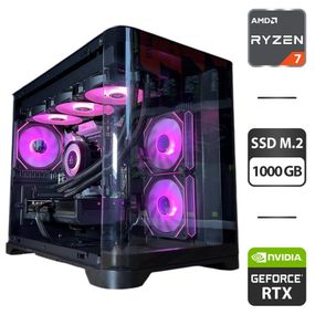 Збірка під замовлення:ігровий ПК GameMax Hype-M Black Tower / AMD Ryzen 7 7800X3D (8 (16) ядер по 4.2 - 5.0 GHz) / 32 GB DDR5 / 1000 GB SSD M.2 / nVidia GeForce RTX 5070, 12 GB GDDR7, 192-bit / 850W