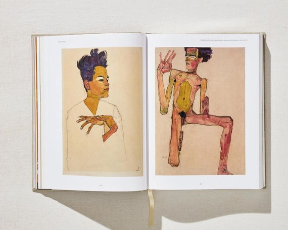 Книги про художників Egon Schiele. The Complete Paintings 1909-1918 живопис книги з історії мистецтва | Зображення 2
