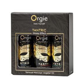Набір олій для тантричного масажу Orgie – Tantric Mini Size Collection (3х30 мл), зволоження sexstyle