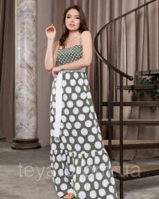 Плаття для жінок колір хакі FI_000738