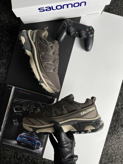 Кросівки чоловічі Salomon XT-6 Brown Gore-Tex , В'єтнам 45 28.5-29 см | Зображення 5