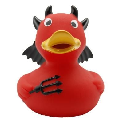Игрушка для ванной Funny Ducks Чёрт утка (L1829) | Зображення 1