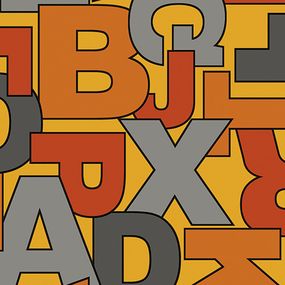Детский линолеум Leoline Smart BINGO ALPHABET 65 2000