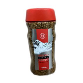Розчинна кава у скляній банці Swisso Kaffee, 200 г, 100% Арабіка, Швейцарія