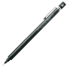 Механический карандаш Pentel Graph 1000 Pencil PG1000 профессиональный, черный матовый, 0.5мм