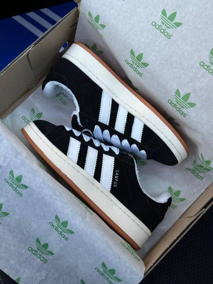 Жіночі кросівки Campus Black White Gum Fur 39 24.5 см | Зображення 5