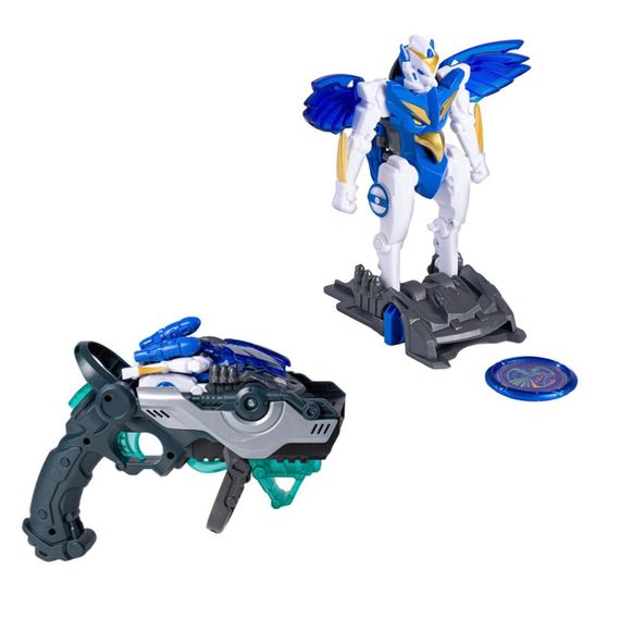 Детский игровой набор S5 L1 ГАЛЕР Screechers Wild! EU686111 запускатель-бластер, машинка-трансформер | Зображення 3