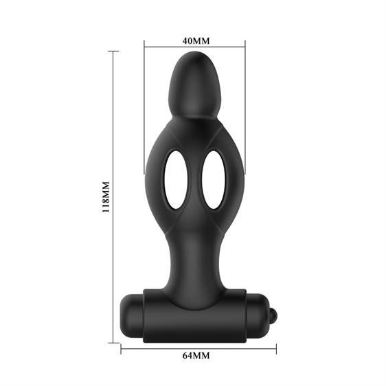 Анальна пробка - Mr.Play Silicone Vibrating Anal Plug | Зображення 2