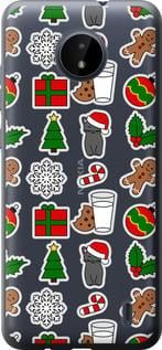 Чохол на Nokia C20 Новорічний 16 із силікону FCh_012830