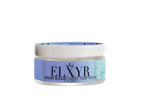 Скраб для ног Sensuva ELXYR Sugar Scrub - Sweet Temptations (236 мл) Sex Aura