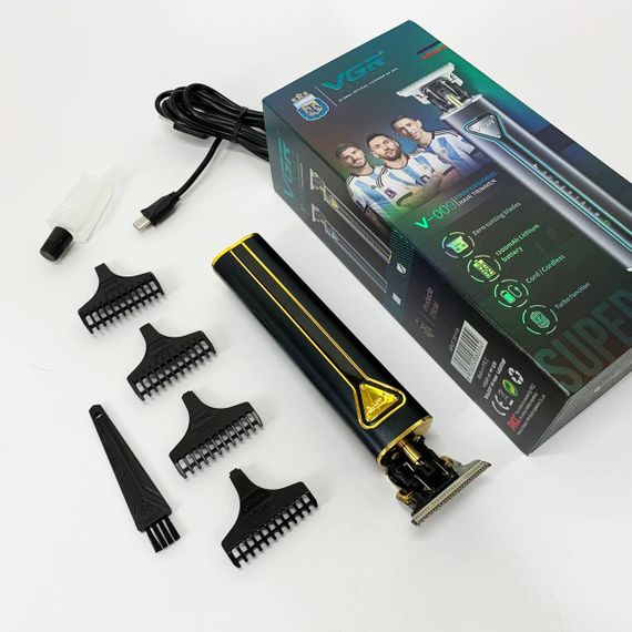 Акумуляторний універсальний тример для стрижки VGR, Професійна електрична машинка для стрижки XV-63 | Зображення 9