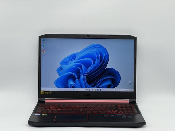 Ігровий ноутбук Б-клас Acer Nitro 5 AN515-54-51M5 / 15.6" (1920x1080) IPS / Intel Core i5-9300H (4 (8) ядра по 2.4 - 4.1 GHz) / 16 GB DDR4 / 480 GB SSD / nVidia GeForce GTX 1650, 4 GB GDDR5, 128-bit / WebCam б/в + Подарунок Бездротова миша HOCO GM28 | Зображення 1