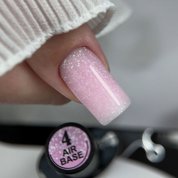 База з шимером Crooz Air Base №04 (делікатний насичено-рожевий) 8мл