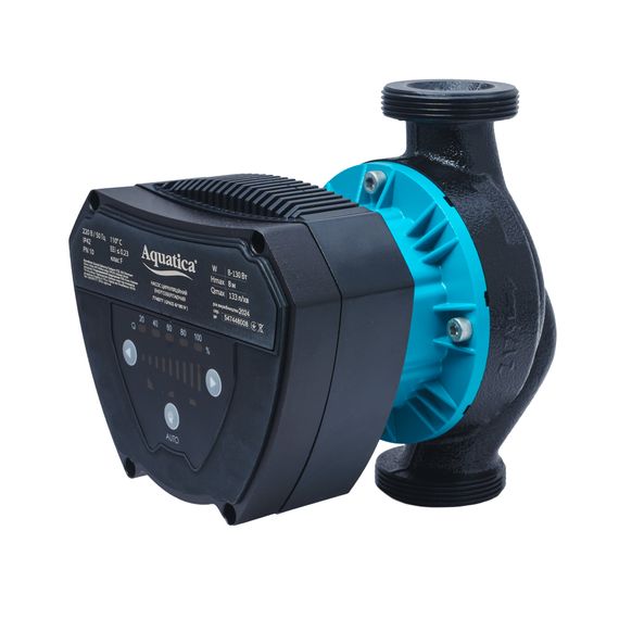 Циркуляційний насос Aquatica GPA32-8/180 IV енергозберігаючий, 8-130Вт Hmax 8м Qmax 133л/хв Ø2" 180мм + гайки (774077) | Зображення 8