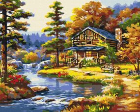 Будиночок біля озера