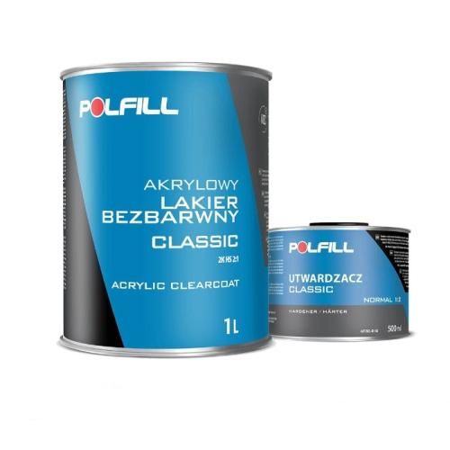 Polfill Лак 2К 2:1 HS Classik Polfill 1 л + затв. 0,5l