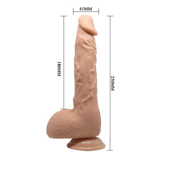 Фаллоимитатор Beautiful Jason 9,8  Dildo sexstyle | Зображення 9