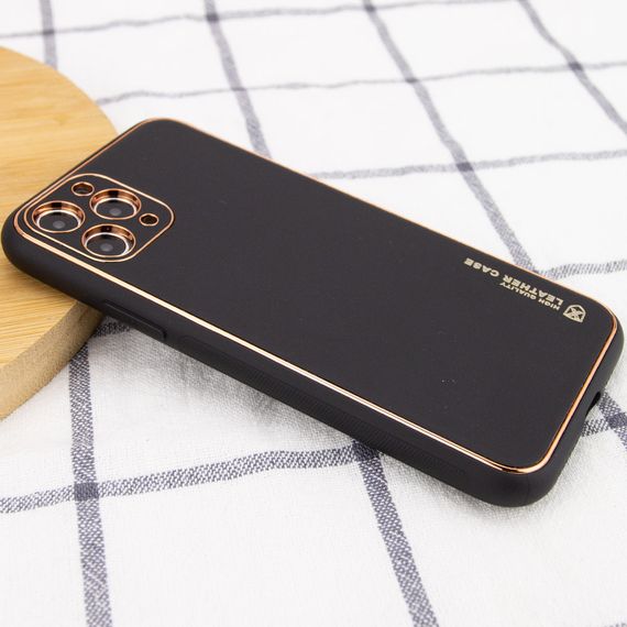Шкіряний чохол Xshield для Apple iPhone 11 Pro (5.8") Чорний / Black | Зображення 1