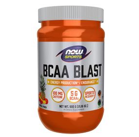 Аминокислота BCAA NOW Foods BCAA Big 6 Powder 600 g /33 servings/ Tropical Punch