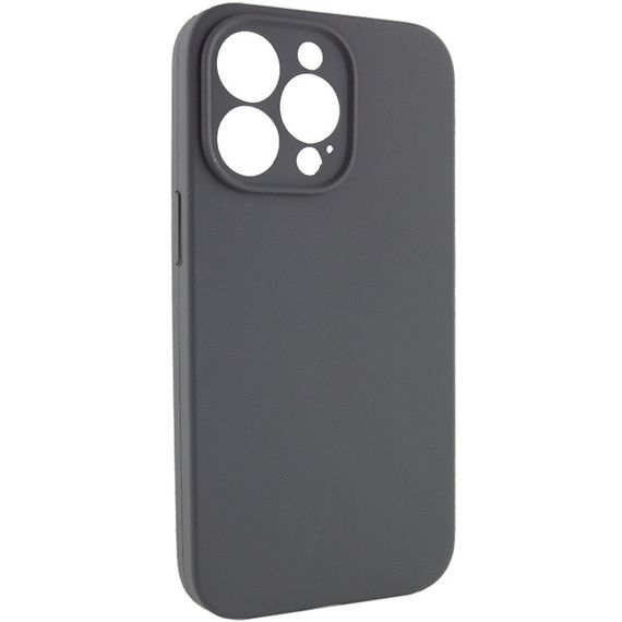 Чохол Silicone Case Full Camera Protective (AA) NO LOGO для Apple iPhone 14 Pro Max (6.7") Сірий / Dark Gray | Зображення 1
