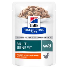 Корм Hill's Prescription Diet W/D Multi-Benefit Cat вологий для котів з ожирінням 85 гр