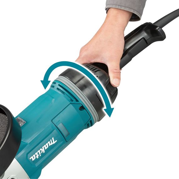 Шліфмашина кутова мережева Makita GA9070X1 (230 мм, 2800 Вт, 6600 об/хв, AFT) | Зображення 1