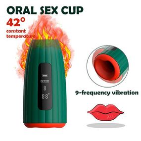 Автоматический оральный мастурбатор с подогревом Satisfyer Lover