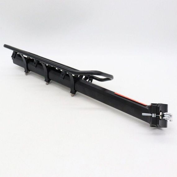 Консольний багажник на велосипед (52,5х13,5х35,5 см), до 50кг / Посилений велобагажник з підпорами | Зображення 7