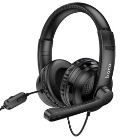 Накладні навушники Hoco W103 Magic Tour Gaming (3.5mm/1.2m) Чорний