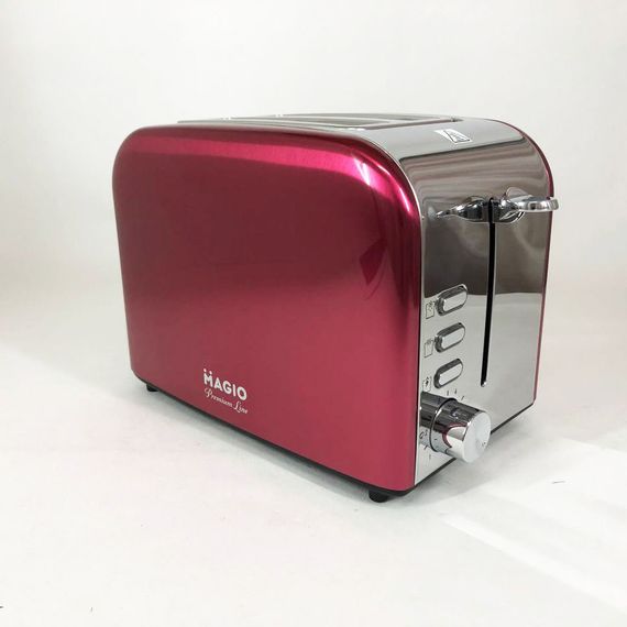 Тостер хорошего качества Magio MG-286, Тостер с отделениями для хлеба с регулятором UF-91 | Зображення 3