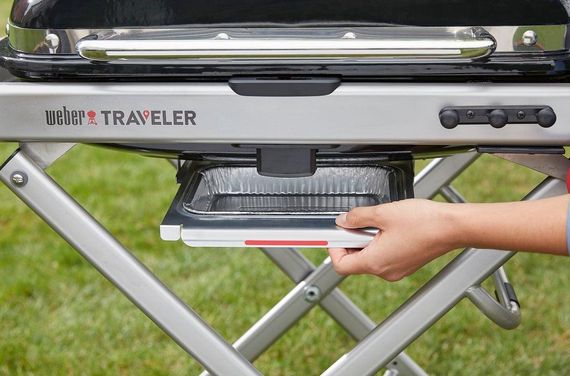 Газовий гриль Weber Traveler чорний | Зображення 5