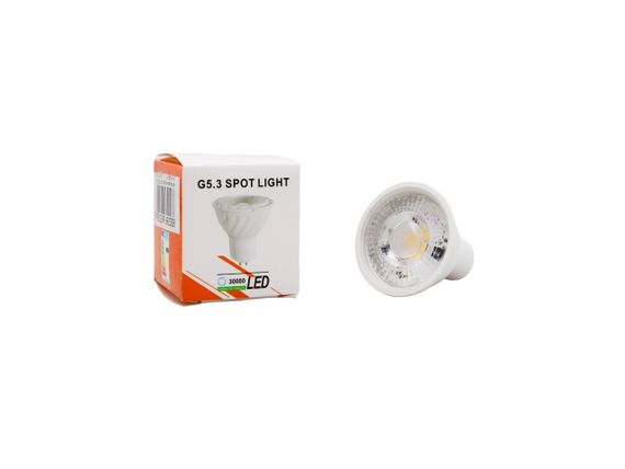 Лампа светодиодная LED 7W GU5.3 NW MR16-PA Dim 220V | Зображення 3