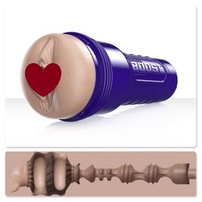 Мастурбатор-вагина Fleshlight Boost Bang Light Medium Flesh, плавающие кольца Turbo Tech Sex Aura