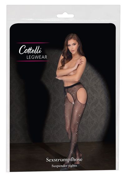 Колготки - 2530295 Cottelli Collection Sex Tights S-L