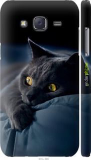 Чохол на Samsung Galaxy J5 (2015) J500H Димчастий кіт "825m-100-2448"