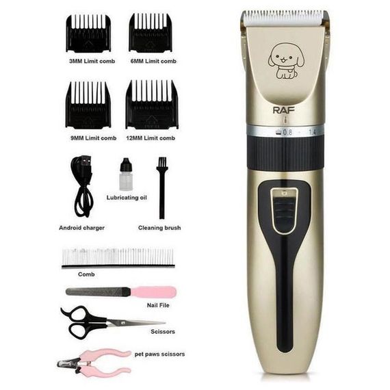 Якісна машинка для стрижки собак, Машинка тример для стрижки тварин з насадками Тример грумінгу DB-46 | Зображення 7