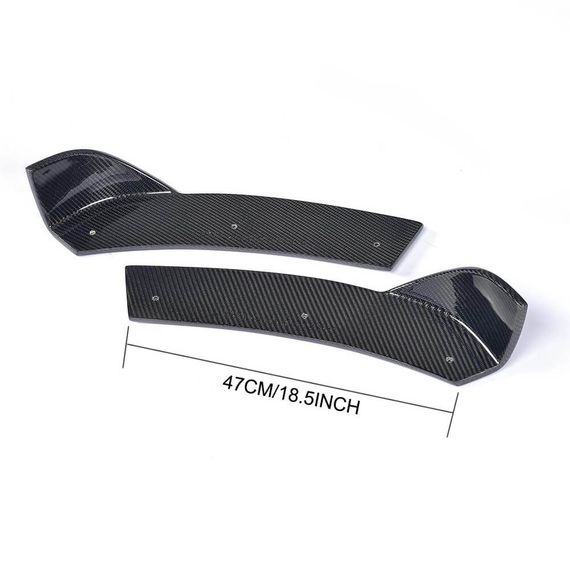 Накладки на передній бампер Flap (для M-Sport, Карбон) для BMW 4 серія F-32 2012-2020 рр | Зображення 5