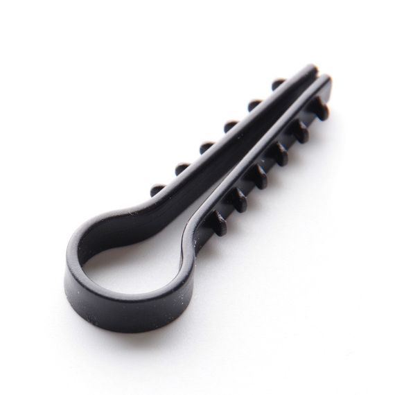 Дюбель-ёлочка Ø10 для круглых проводов черный (пач 100шт) APRO | Зображення 3