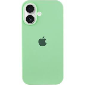 Чехол Silicone Case Full Protective (AA) для Apple iPhone 16 Plus (6.7") Зеленый / Pistachio