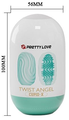 Мастурбатор яйце Pretty Love - Twist Angel Cupid-X, BI-014931-1 Sex Aura | Зображення 3