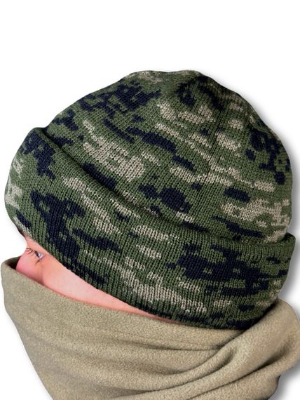 Шапка ЗСУ піксель з флісом | Зображення 2