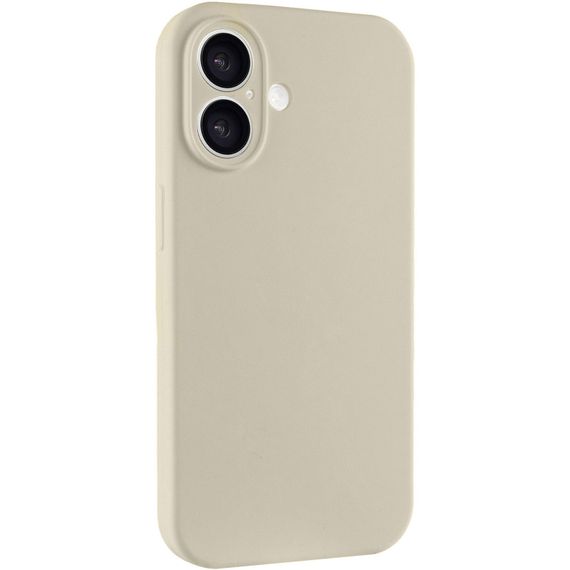 Чохол Silk Full Camera Protective (AA) NO LOGO для Apple iPhone 16 (6.1") Бежевий / Antique White