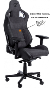 Кресло геймерское GT RACER X-8005 Dark GrayBlack